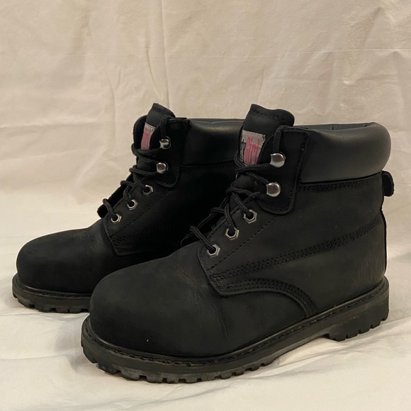 safety girl Shoes Safety Girl Steel Toe Work Boots Poshmark